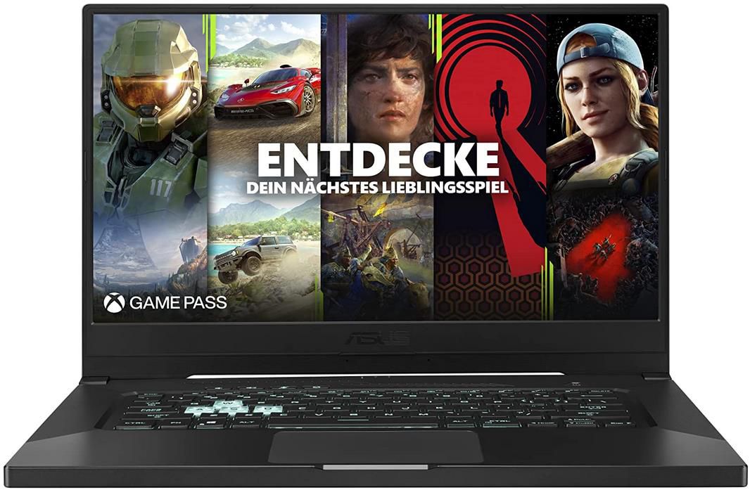 ASUS TUF Dash (F15 FX516PC HN558T) 15,6 Zoll Laptop mit, i5 11300H, 8GB RAM, RTX 3050 für 799€ (statt 899€)