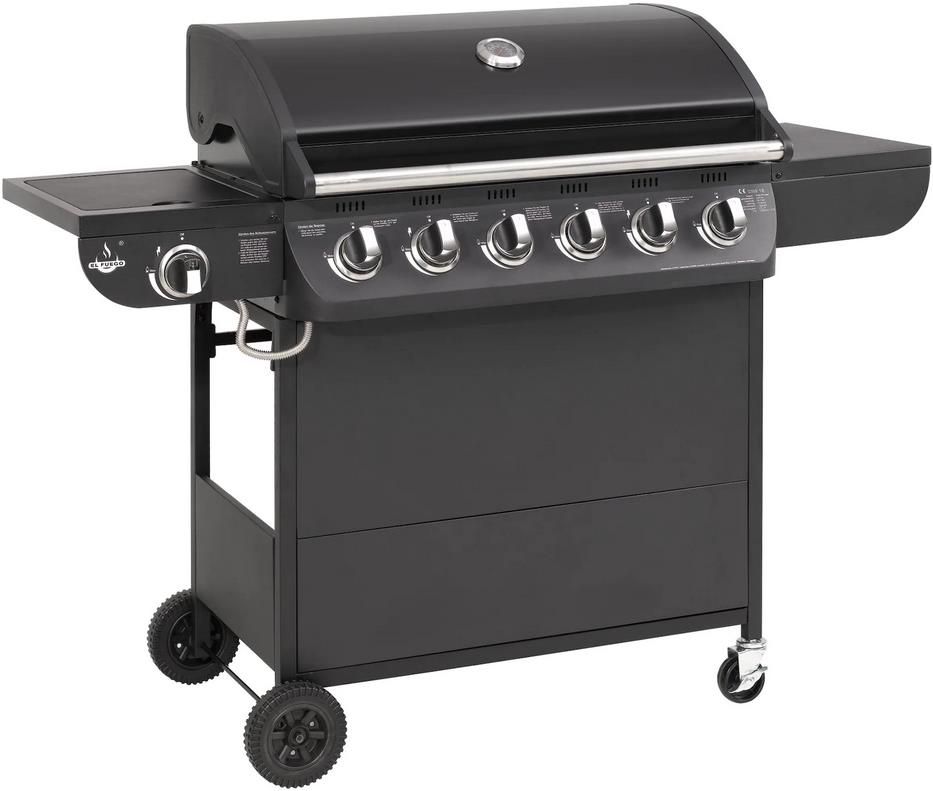 El Fuego Columbus 6+1 Gasgrill mit 6 Brennern und 1 Seitenbrenner für 225€ (statt 279€)