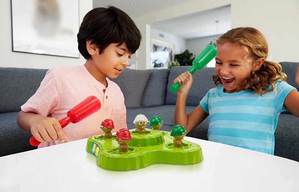 Mattel GYN47   Hau den Maulwurf! Kinderspiel ab 4 Jahren für 16,19€ (statt 21€)   Prime