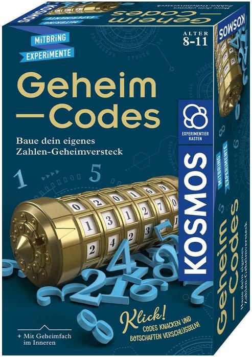 Kosmos 658076 Geheim Codes, Zahlen Geheimversteck für 4,99€ (statt 10€)