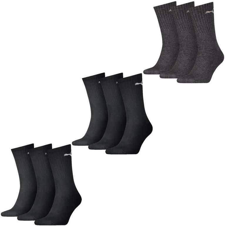 18 Paar Puma Unisex Crew Socken im praktischen Vorteilspack für 35€ (statt 48€)