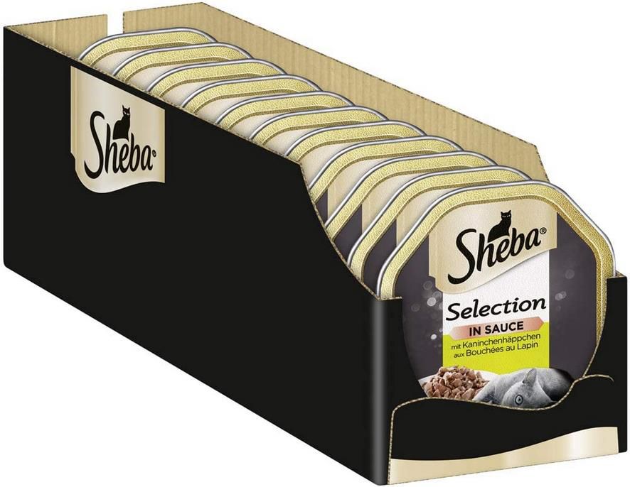 22er Pack Sheba Selection in Sauce mit Kaninchen ab 4,96€ (statt 13€)   Prime Sparabo
