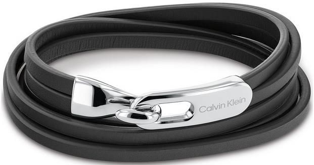 Calvin Klein Contemporary Herren Armband in Schwarz oder Braun für 71,20€ (statt 92€)