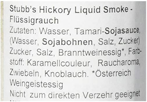 Stubbs Hickory Liquid Smoke, 148ml Flasche ab 3,39€ (statt 5€)   Prime Sparabo