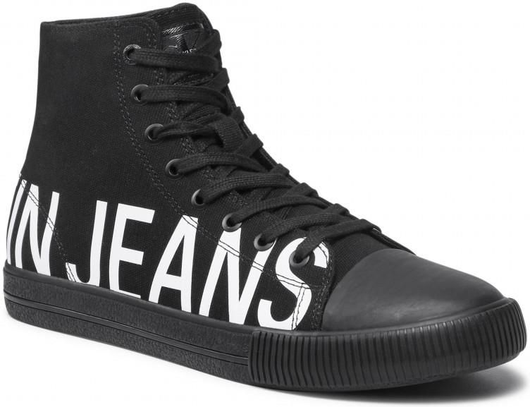 Calvin Klein Jeans Vulcanized Mid Logo Herren Sneaker für 57€ (statt 95€)