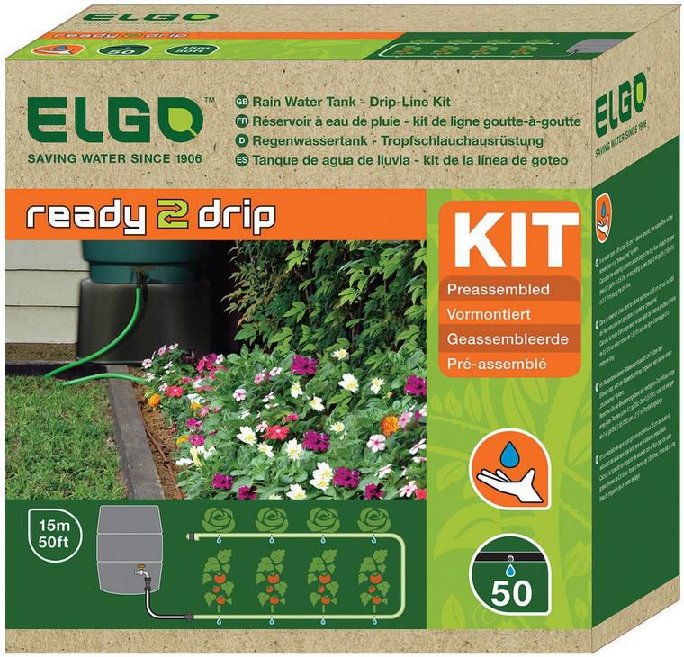 Elgo RWK50 Bewässerungssystem für Regentonnen für 36,89€ (statt 43€)
