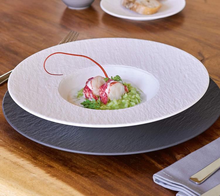 Villeroy und Boch Manufacture Rock blanc Starter Set 6 tlg. für 64,99€ (statt 108€)