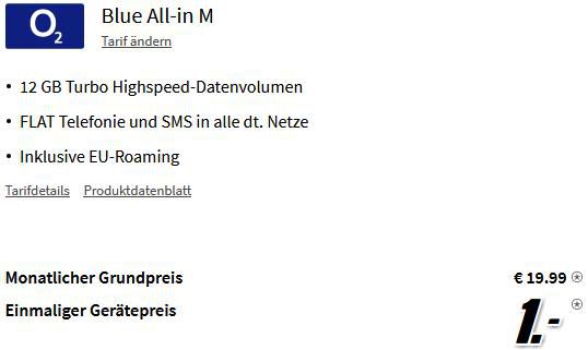 Xiaomi 11T 5G mit 128GB für 1€ + o2 Allnet Flat und 12GB LTE für 19,99€ mtl.