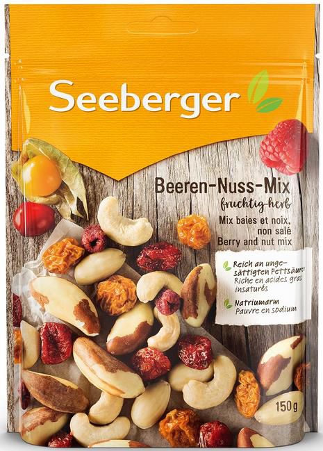 12er Pack Seeberger Beeren Nuss Mix ab 29,69€ (statt 44€)   Prime Sparabo