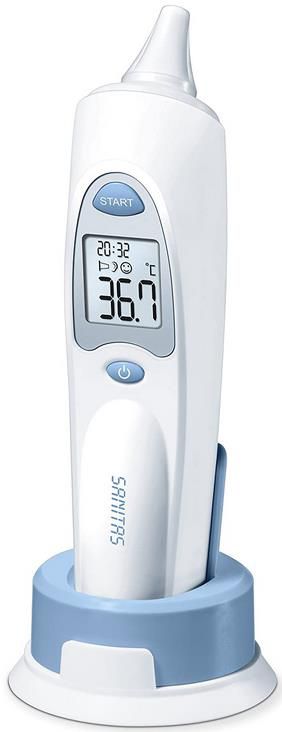 Sanitas SFT 53 Ohrthermometer mit auswechselbarer Schutzkappe für 9,99€ (statt 21€)   Prime