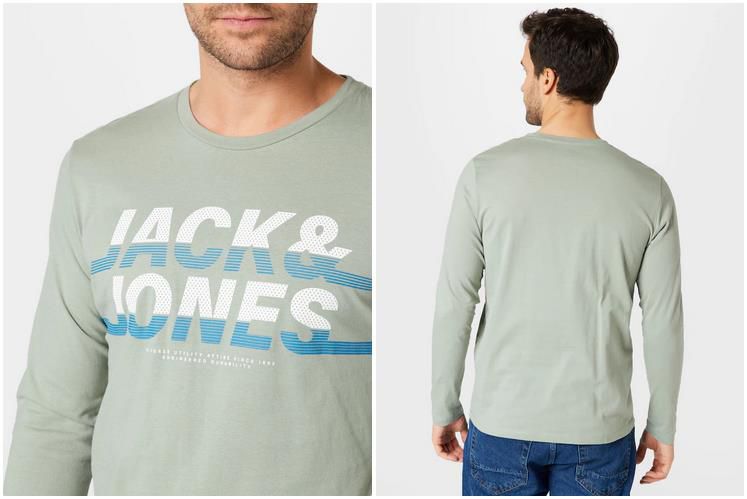 Jack & Jones Charles Herren Langarmshirts in vier Farben ab je 10,90€ (statt 15€)