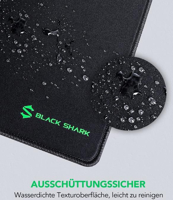 Black Shark Manta P3 Gaming Mauspad XL, 900 x 400 x 4 mm für 14,62€ (statt 25€)   Prime