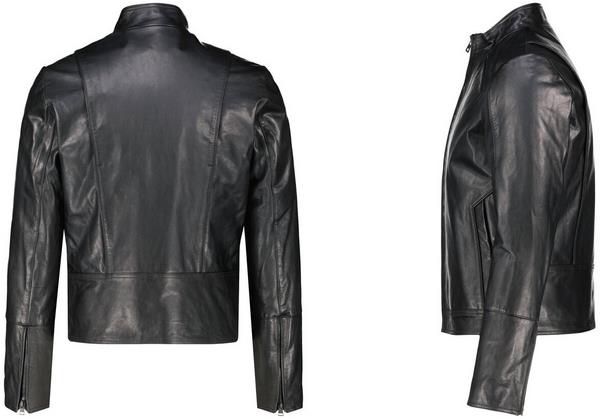 HUGO Lirian Herren Lederjacke aus Ziegenleder für 246,94€ (statt 400€)   Gr.: M + L