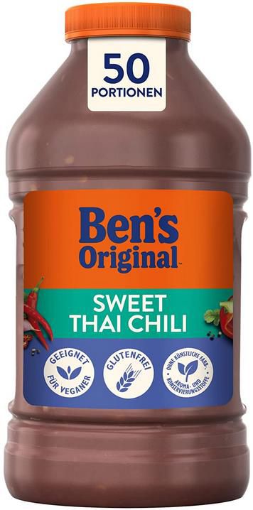 Bens Original Thai Sauce   Süß Sauer Pikant 2.54kg / 50 Portionen ab 8,24€ (statt 11€)   Prime Sparabo