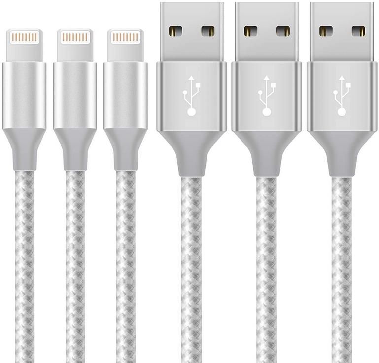 3er Pack Ofuca Lightning Kabel mit 1 Meter Länge für 4,49€ (statt 9€)