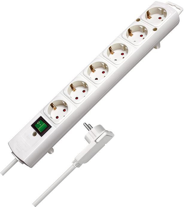 Brennenstuhl Comfort Line Plus 6 Fach Steckdosenleiste für 7,29€ (statt 12€)