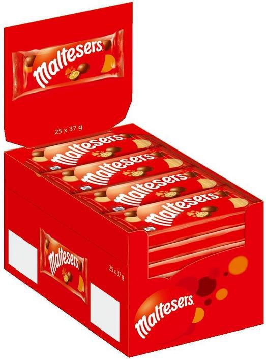 25er Pack Maltesers Mini Beutel   Schokokugeln mit Knusperkern ab 9,02€ (statt 12€)   Prime Sparabo