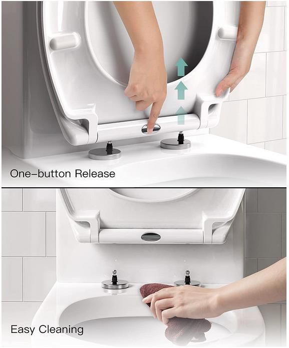 Bath & Bum Toilettendeckel mit Absenkautomatik und Quick Release Funktion für 17,99€ (statt 30€)