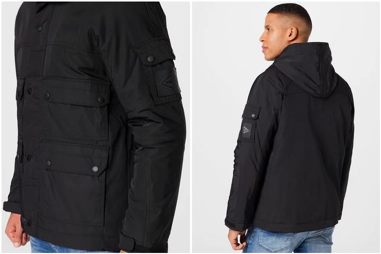 Replay Herren Jacke in Schwarz für 101,50€ (statt 169€)