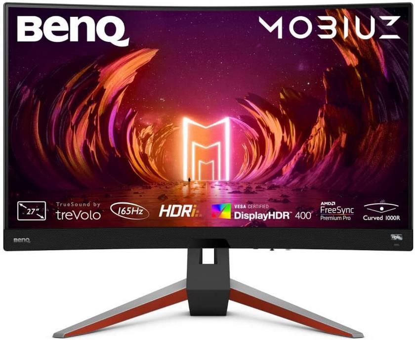 BenQ EX2710R Mobiuz 27 Zoll WQHD Curved Gaming Monitor mit 165Hz, 1ms, HDR für 299€ (statt 373€)