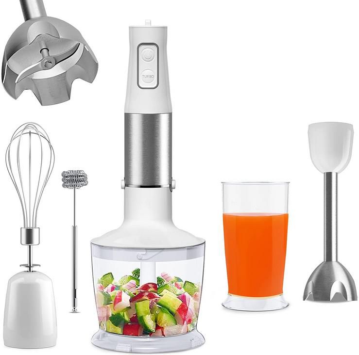 Yukkary 5 in 1 Stabmixer mit 1.000 Watt und Zubehör für 25,49€ (statt 46€)