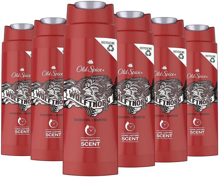 6er Pack Old Spice Wolfthorn Duschgel ab 8,96€ (statt 12€)   Prime Sparabo