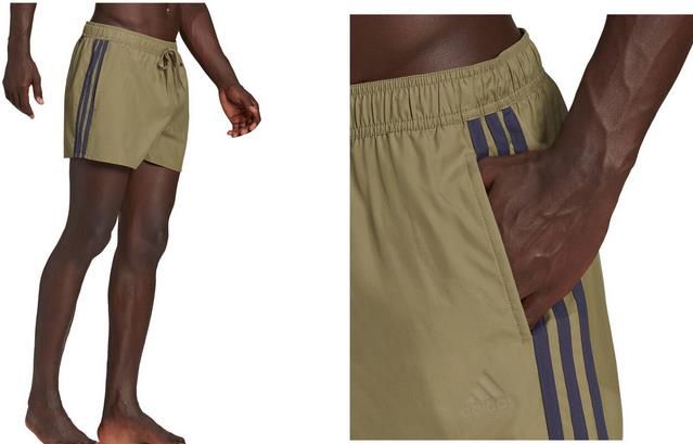 adidas Performance Herren Badeshorts in Khaki für 31,70€ (statt 36€)