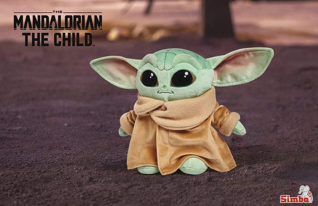 Simba Mandalorian Baby Yoda, 25cm Plüschfigur als Sammler Edition für 12,50€ (statt 20€)   Prime