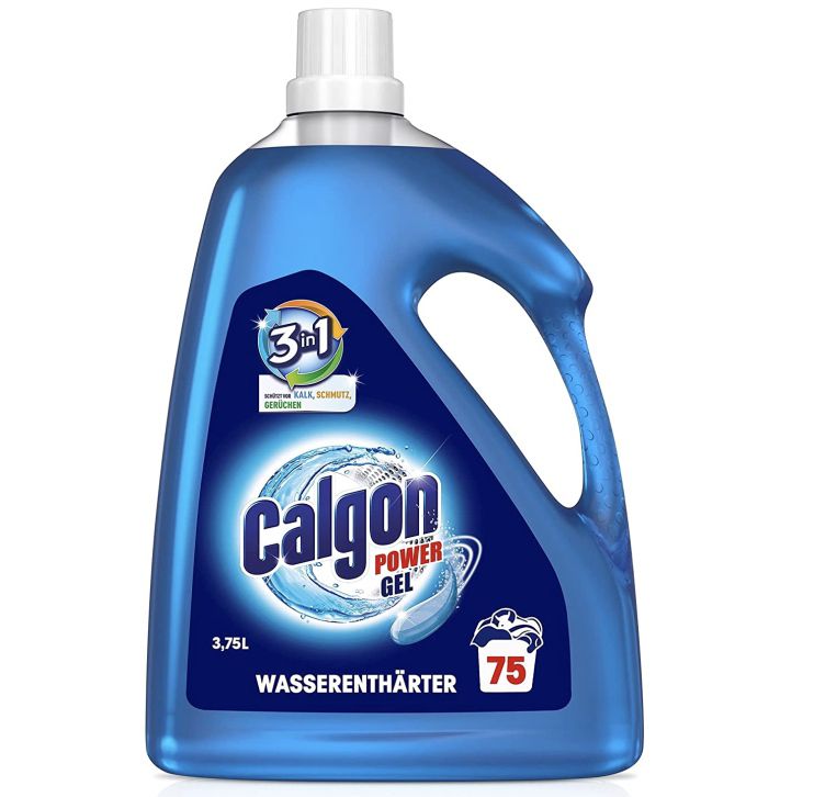 Calgon 3in1 Power Gel Waschmaschinen Wasserenthärter (75 WL) für 11,19€ (statt 14€)   Prime