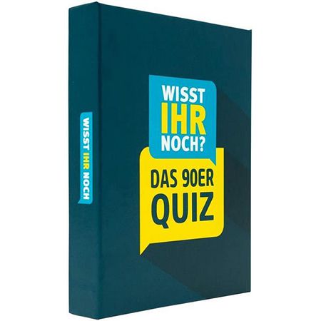 Wisst Ihr Noch? Das 90er Jahre Quiz als Kartenspiel mit 200 Fragen für 7,99€ (statt 10€) &#8211; Prime