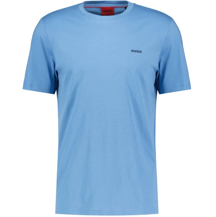 HUGO Herren T Shirt DERO222 in Blau für 33,91€ (statt 40€)