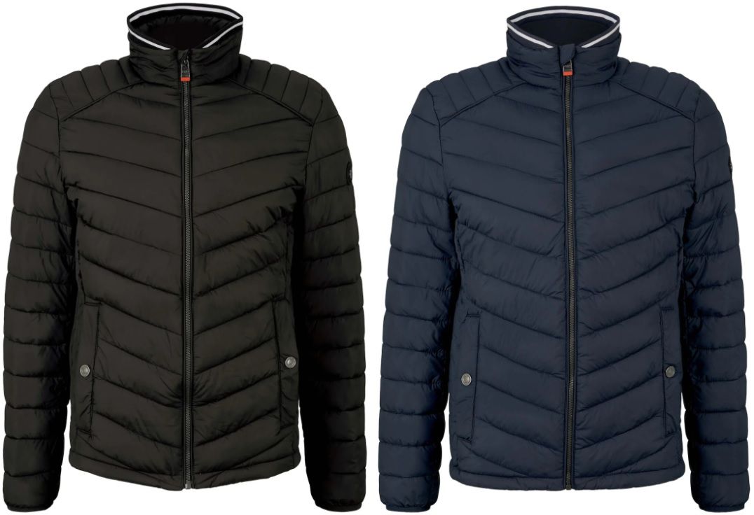 Tom Tailor Herren Steppjacke LIGHTWEIGHT JACKET für 37,94€ (statt 54€)