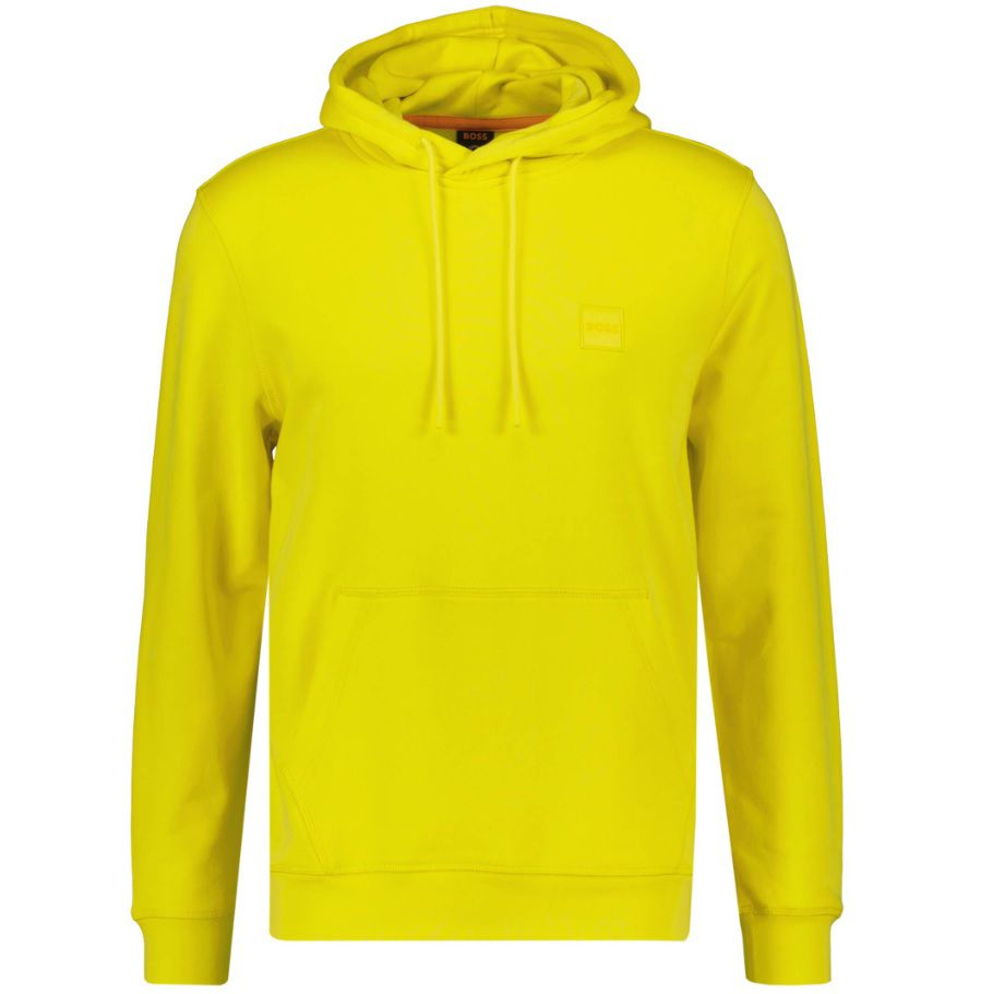 BOSS Herren Hoodie WETALK in Gelb für 65,83€ (statt 86€)