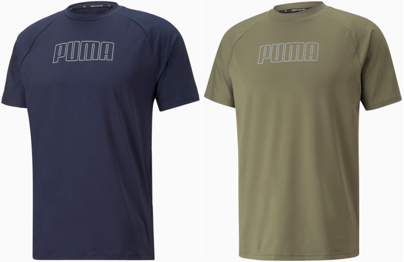 Puma Active Trainings Shirt in Schwarz, Blau o. Olive für 9,96€ (statt 25€)