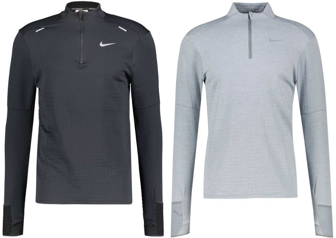 Nike Herren Longsleeve THERMA FIT REPEL in Grau o. Schwarz für 41,87€ (statt 50€)