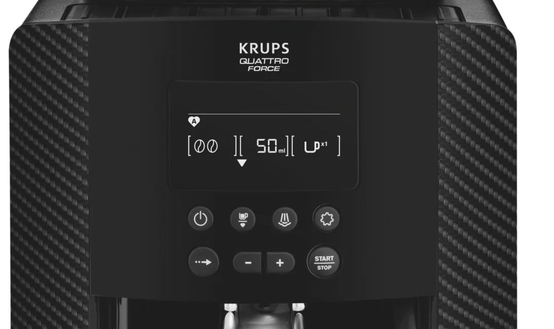 KRUPS EA8178K Arabica Display Quattro Force Kaffeevollautomat für 260,10€ (statt 289€)