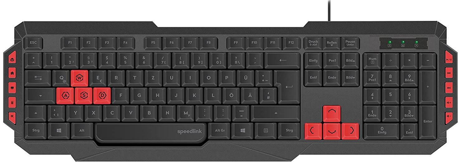 Speedlink LUDICIUM Gaming Tastatur für 5,99€ (statt 12€)