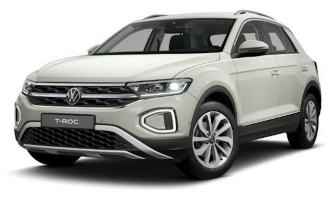 🚗 Privat: VW T Roc Style 1.0 TSI mit 116 PS für 127€ mtl.   LF 0,42