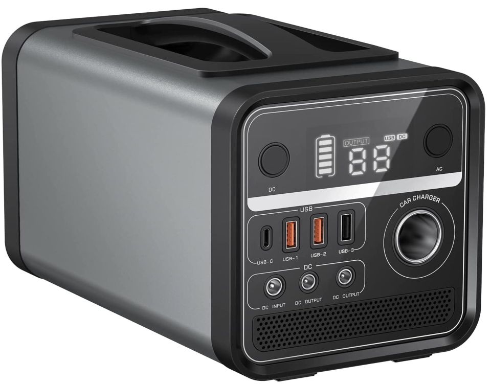 BRGOOD Tragbare Powerstation 300Wh / 83200mAh mit  AC/DC, USB & QC 3.0 für 279,99€ (statt 400€)