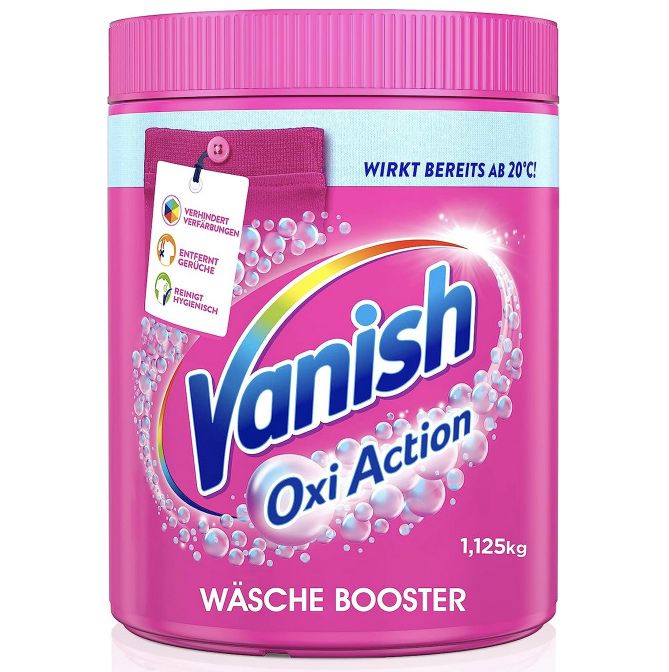 1,125kg Vanish Oxi Action Pulver Pink ohne Chlor ab 7,99€ (statt 12€)