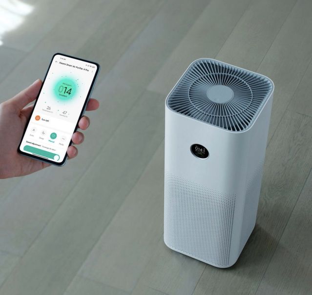 Xiaomi Mi Air Purifier 4 Pro Luftreiniger für bis zu 60m² & CADR 500 m³/h für 215€ (statt 227€)