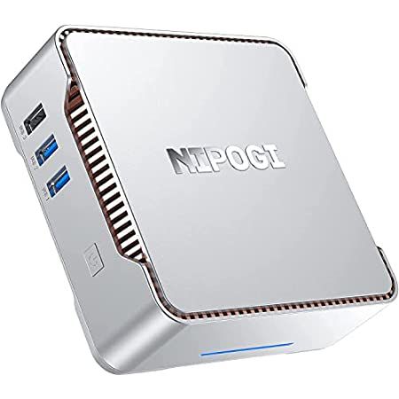 NiPoGi Mini PC mit Celeron J4125 Quad Core + 8GB/128GB + Win 10 Pro für 167,99€ (statt 240€)