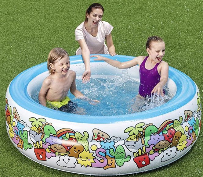 Bestway Family Pool Fantasia (152 x 51 cm) für 17,99€ (statt 30€)   Prime