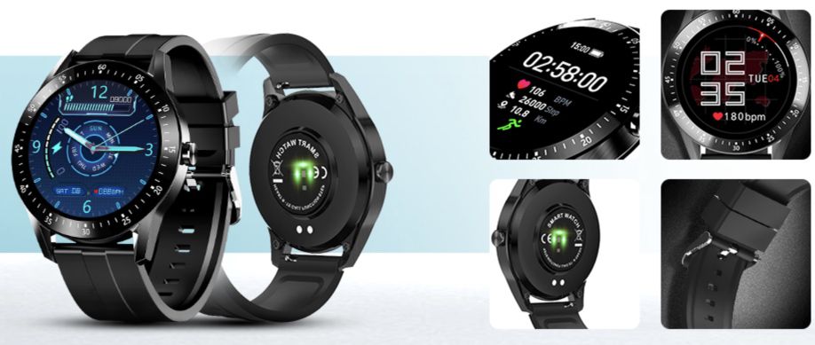 TouchAI 1,28 Zoll Smartwatch mit 24 Sportmodi & Herzfrequenzmonitor für 20,45€ (statt 37€)