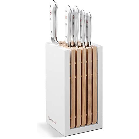 Wüsthof Classic White 5tlg Messerset mit Santoku inkl. Messerblock für 374,61€ (statt 487€)