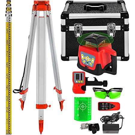 Vevor Rotationslaser inkl. Stativ (500m, 360° drehbar) für 187,49€ (statt 250€)