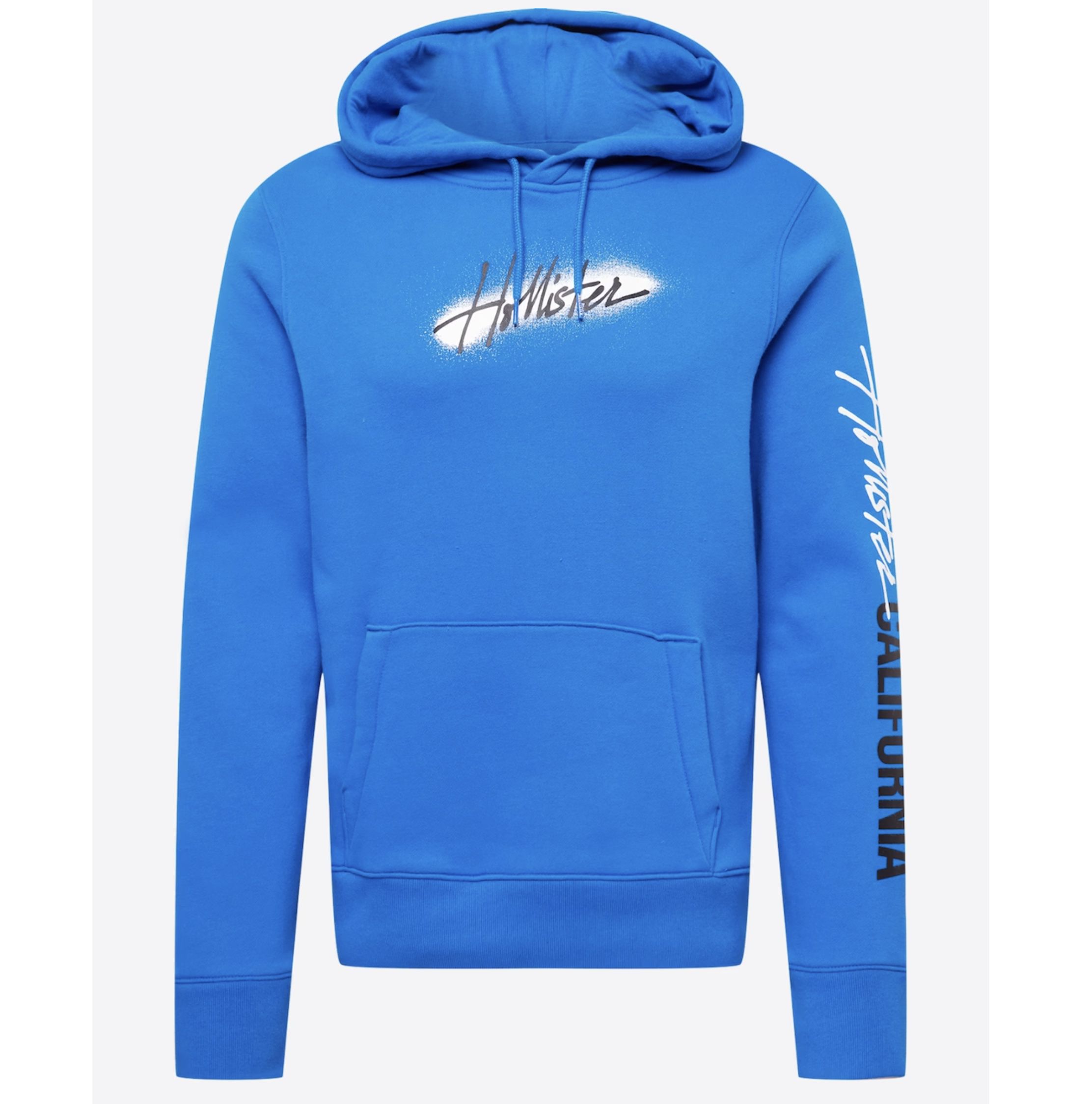 Hollister Hoodie in Blau mit Tunnelzug für 29,90€ (statt 44€)