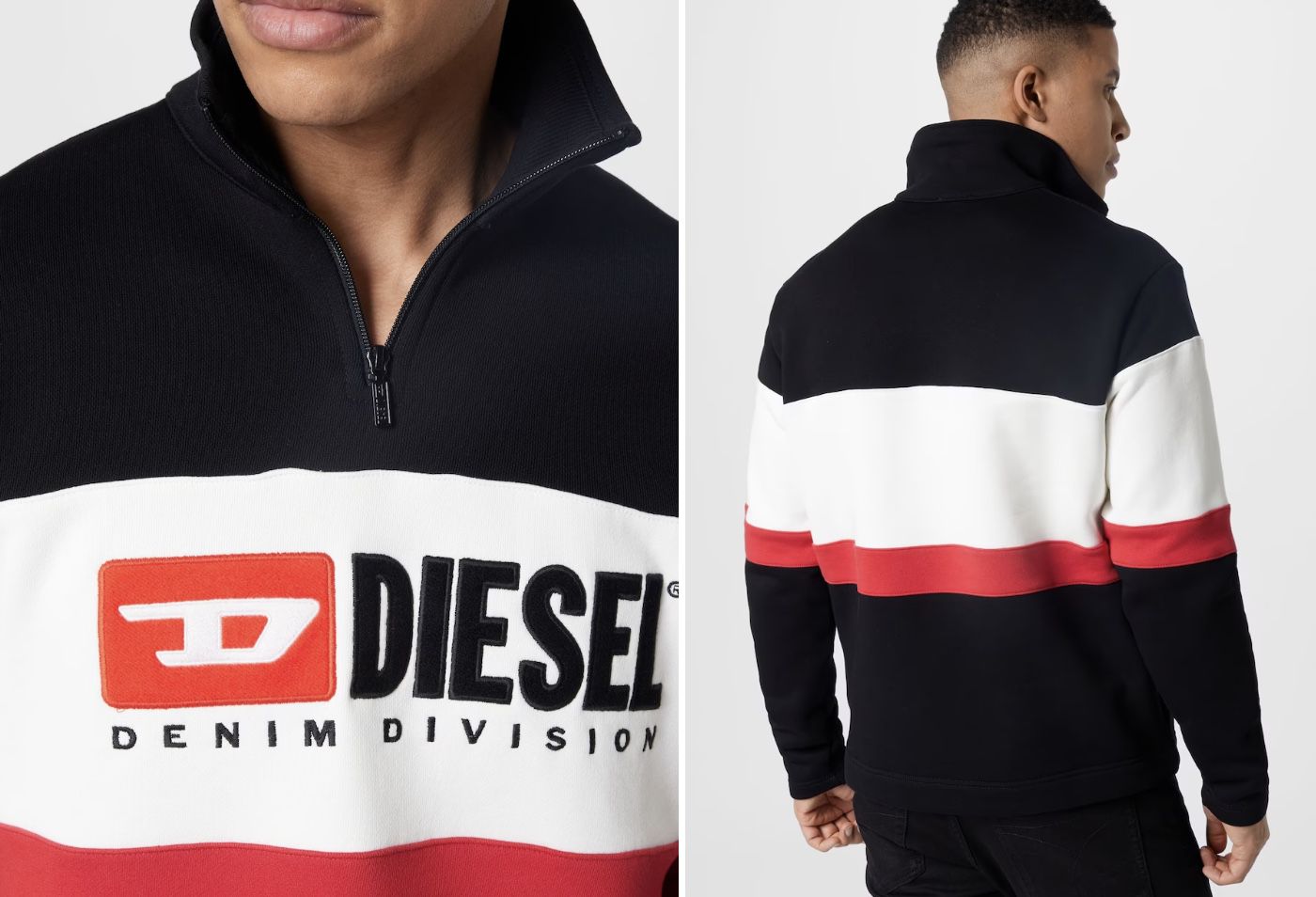 Diesel S Saint Division Sweatshirt für 82,50€ (statt 135€)