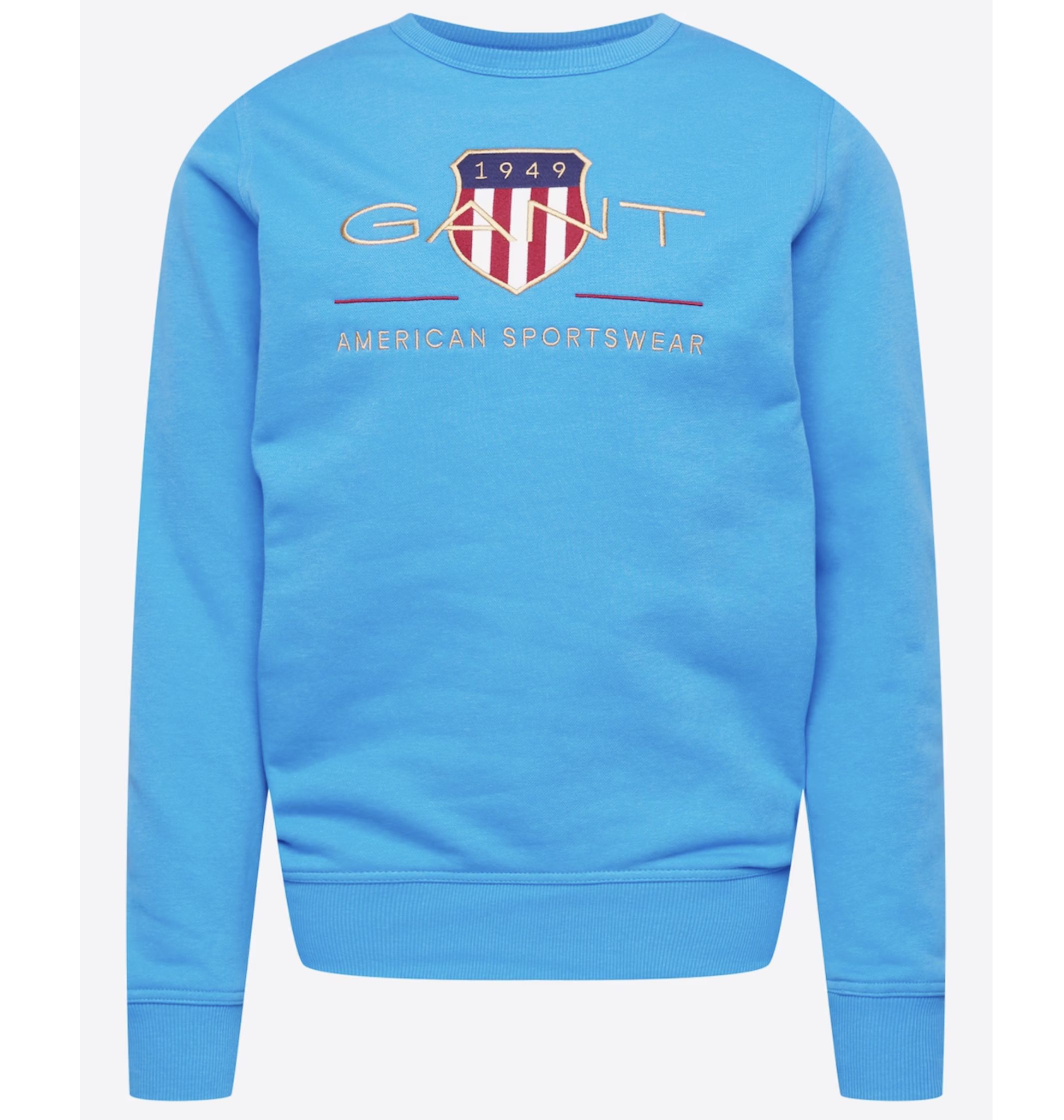 GANT Archive Shield Pullover in Azur für 42,45€ (statt 81€)