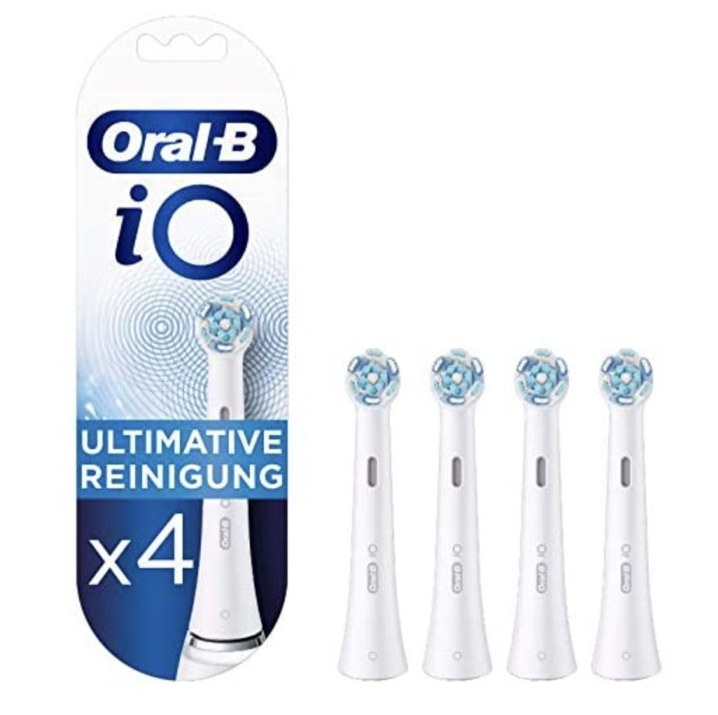 4er Pack Oral B iO Ultimative Reinigung Aufsteckbürsten für 22,79€ (statt 31€)   Prime Sparabo